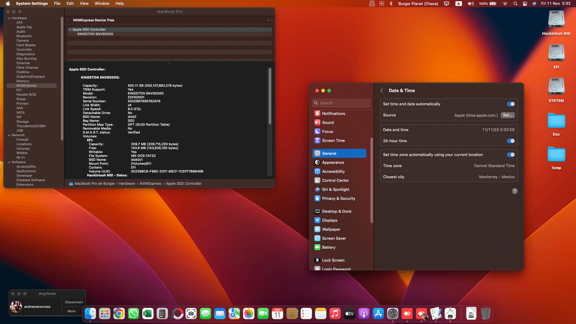 MSI Gaming GE75 Raider 8SG [CoffeeLake   Intel UHD 630 + I2C]   OpenCore 6
